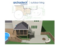 Custom Outdoor Living Space Design and Plan, Archadeck of Central Iowa