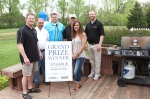 Grand Prize Winners Rick & Merea Bentrott with Archadeck and Belgard staff